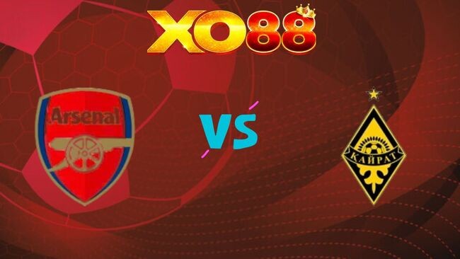 XO88 Nhận định soi kèo Arsenal vs Kairat, 03h00 ngày 29/01/2026